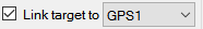 5. Link target to GPS or AIS